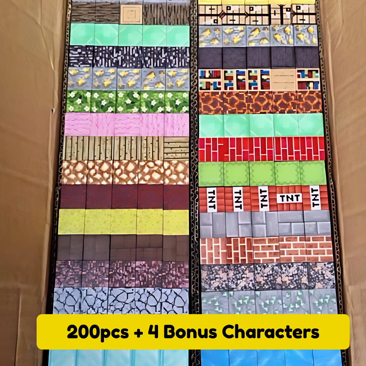 Magnetic Building Blocks (100/200/500 pcs) – Minecraft-Inspired STEM Toy for Creative Kids (Age 5+)