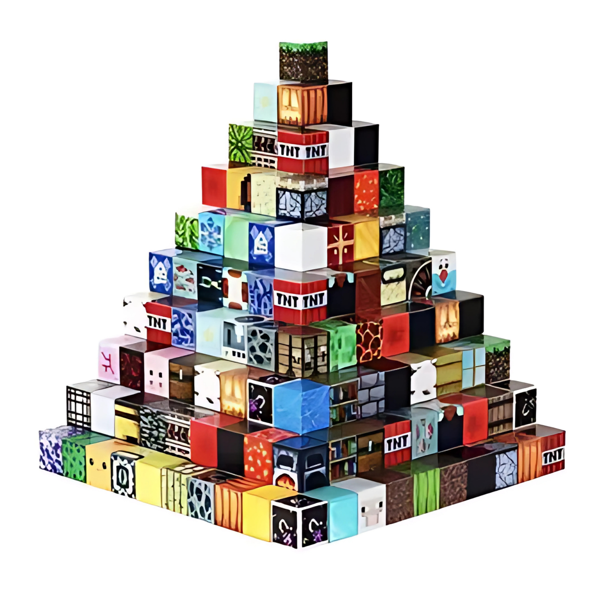 Magnetic Building Blocks (100/200/500 pcs) – Minecraft-Inspired STEM Toy for Creative Kids (Age 5+)