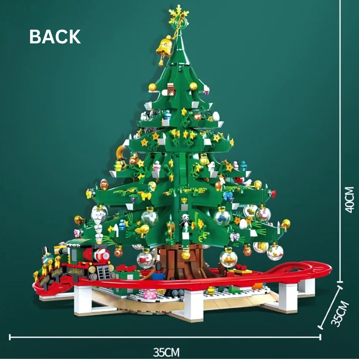 Premium Christmas Tree Decor Model Kit – STEM Holiday Toy DIY (Age 6+)