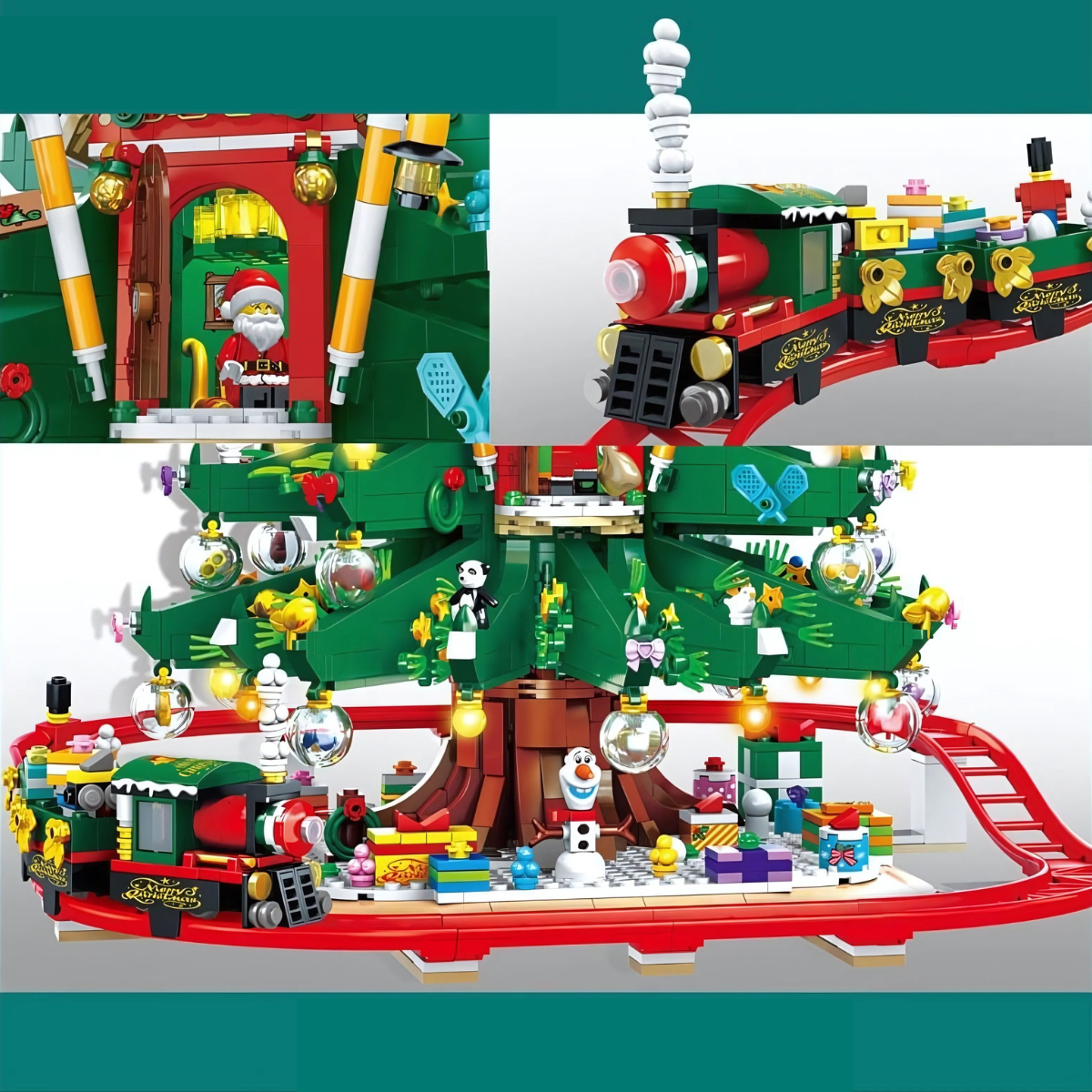 Premium Christmas Tree Decor Model Kit – STEM Holiday Toy DIY (Age 6+)