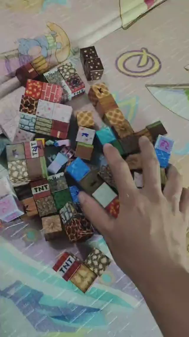 Magnetic Building Blocks (100/200/500 pcs) – Minecraft-Inspired STEM Toy for Creative Kids (Age 5+)